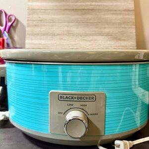 Black & Decker Turquoise Slow Cooker